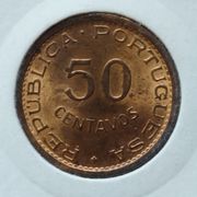 50 centavos 1974, Portugalski Mozambik, BU