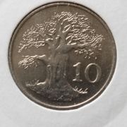 10 cent 1988. Zimbabwe, UNC