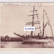 Školski Brod VILA VELEBITA - CRIKVENICA - stara razglednica , putovala
