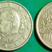 Belgium 50 euro cent, 2012 ***/