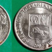 Venezuela 12½ céntimos, 2007 ***/