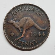 AUSTRALIA, 1 PENNY, 1944.