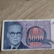 5 000 dinara jugoslavija