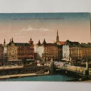 Stara razglednica Beča - putovala