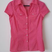 CrashOne košulja roze boje/bijele točkice, vel. 146/152