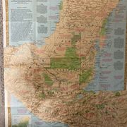 Karta zemlje Maja National Geographic