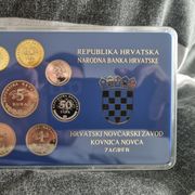 Hrvatska set kovanica 1994 godina