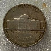 USA Five Cents 1948.D