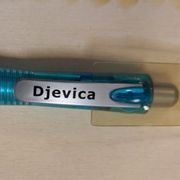 Šaljiva - prigodna penkala kemijska olovka DJEVICA