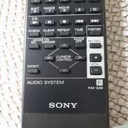 SONY  AUDIO  SYSTEM  RM-S39 REPARIRAN