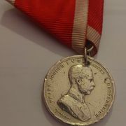 Fanjo Josip I- Der Tapferkeit- Srebrna medalja za hrabrost