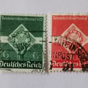 Deutsches Reich Michel 571 - 572 žigosano