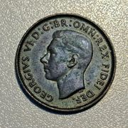Kovanica Australija 1/2 Penny 1951