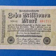 Njemačka 10 miliona maraka 1923