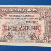 British armed forces 1 pound