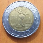 San marino 500 lira 1995 FAO