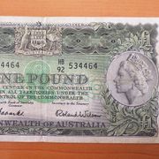 Australija 1 pound 1961/65
