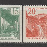 Jugoslavija 1959. MI 898-899 MNH