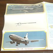 Douglas avion DC-9 stari katalog