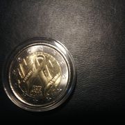 2 eura prigodna, Francuska, 2014, Aids