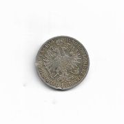 Florin 1858 A srebro 12,26 grama