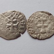 Ugarska Hrvatska Ludovik I Anžuvinski 1326-82 a.d. 2x dinar srebro