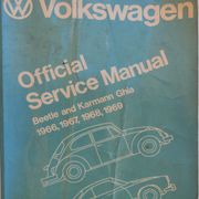 1966 1967 1968 1969 VW Karmann Ghia Shop Manual Volkswagen Repair Service