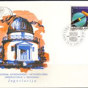 100 god opservatorije u Beogradu 1987.,FDC