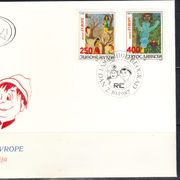 Radost Evrope 1987.,FDC