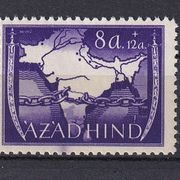 Njemačka II rat ADZAD HIND marke Indijskih dragovoljaca u Njemačkoj vojsci