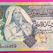 Libija 1 dinar Unc