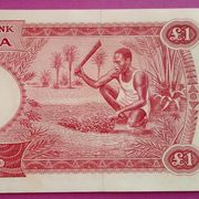 Nigerija 1 pound 1965 rijetka UNC