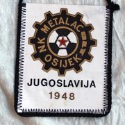 NK Metalac Osijek Jugoslavija 1948 stara zastavica ➡️ nivale