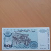 Knin 500 000 dinara 1994 SUPER STANJE