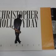 LP CHRISTOPHER HOLLYDAY – ON COURSE… jazz saksofonist, jako EX/EX iz 1990.
