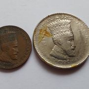 Etiopija 1 Matona 1923/31 i 25 Matona 1931