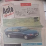 AUTO MARKET EX YU MAGAZIN 1991 GODINA