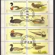 Ekvatorijalna Gvineja,Fauna-Ptice 1978.,žigosano