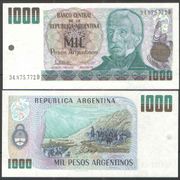 ARGENTINA - 1 000 PESOS ARGENTINOS - UNC