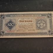 100 Kuna 1943. J