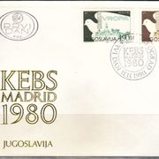 KEBS u Madridu 1980.,FDC