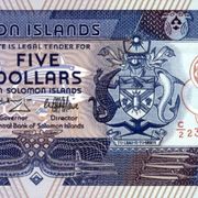 Solomon Islands $5 Banknote