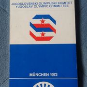 JUGOSLOVENSKI OLIMPIJSKI KOMITET-MUNCHEN 1972g-SUDIONICI OLIMPIJADE