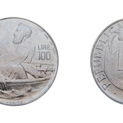 San-Marino 100 Lire 1972 ili 73 ili 74 ili 75 ili 76 ili 77-var1