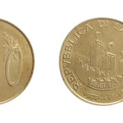 San-Marino 200 Lire 1992 ili 93 ili 94 ili 95 ili 96 ili 97