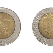 San-Marino 500 Lire 1988 ili 89 ili 90 ili 91 ili 92 ili 93