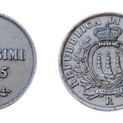 San-Marino 5 cent 1935 ili 36 ili 37