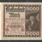 NJEMAČKA - 5 000 MARK 02.12.1922