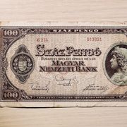 MAĐARSKA 100 PENGO 1945 -K37