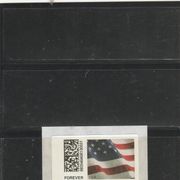 USA - 2024 - USA zastava/personalna naljepnica sa kodom za plaćenu poštarin